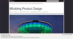 Desktop Screenshot of buildingproductdesign.com